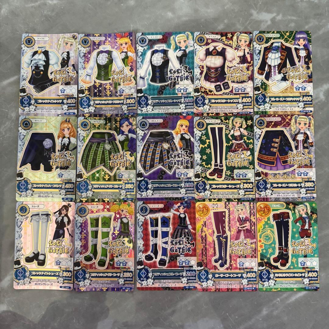アイカツカード 藤堂ユリカ ロリゴシック 50枚セット まとめ売り
