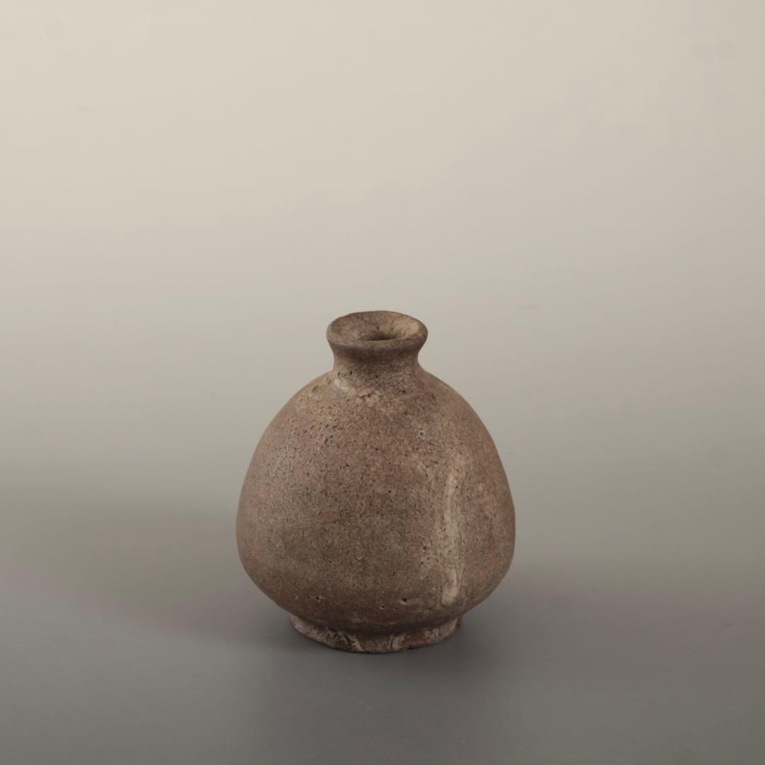 李朝 「かひらぎ」 徳利　井戸手 古美術 古道具 アンティーク 朝鮮美術