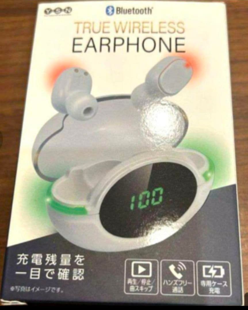 ワイヤレスイヤホン　TRUE WIRELESS EARPHONE