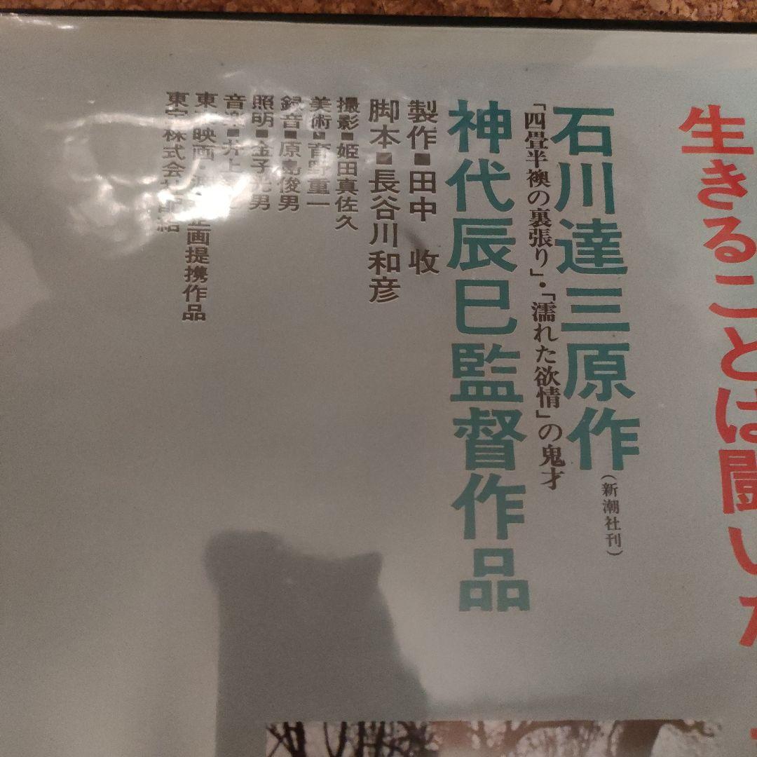 青春の蹉跌　B2サイズポスター 1974年