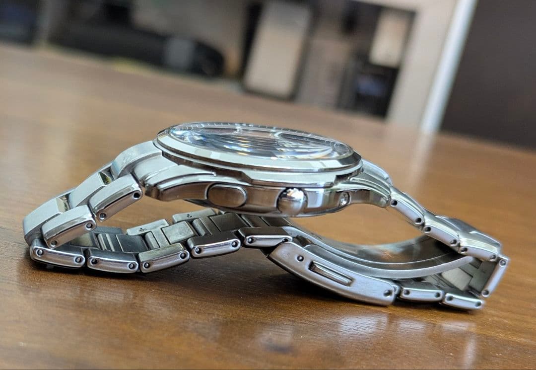 シチズン アテッサ メンズ用 電波時計 正常稼働品