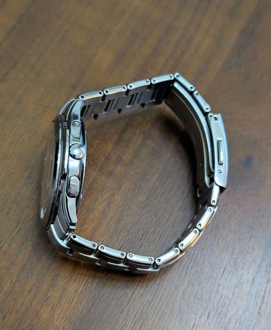 シチズン アテッサ メンズ用 電波時計 正常稼働品