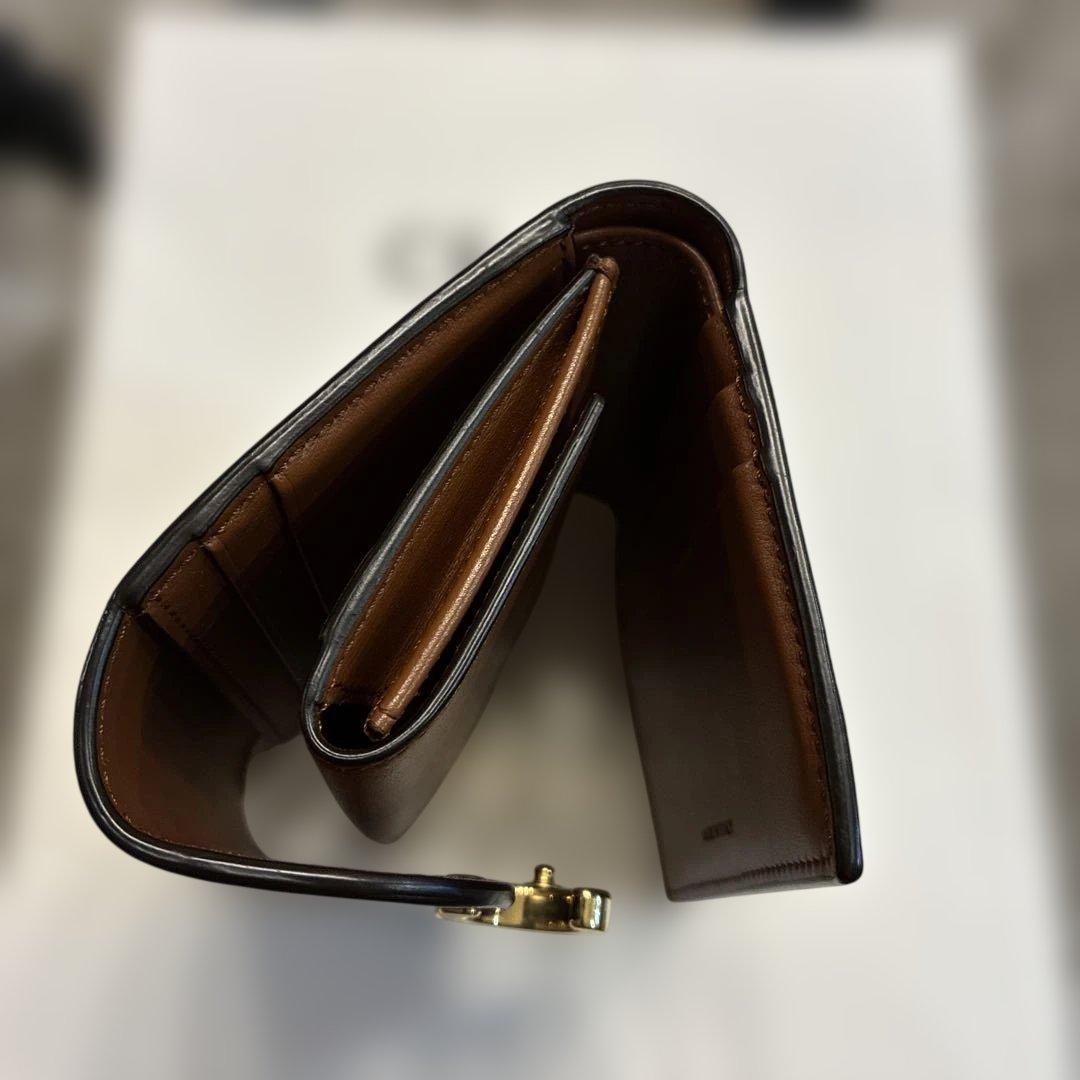 CELINE トリオンフ　スモールフラップウォレット