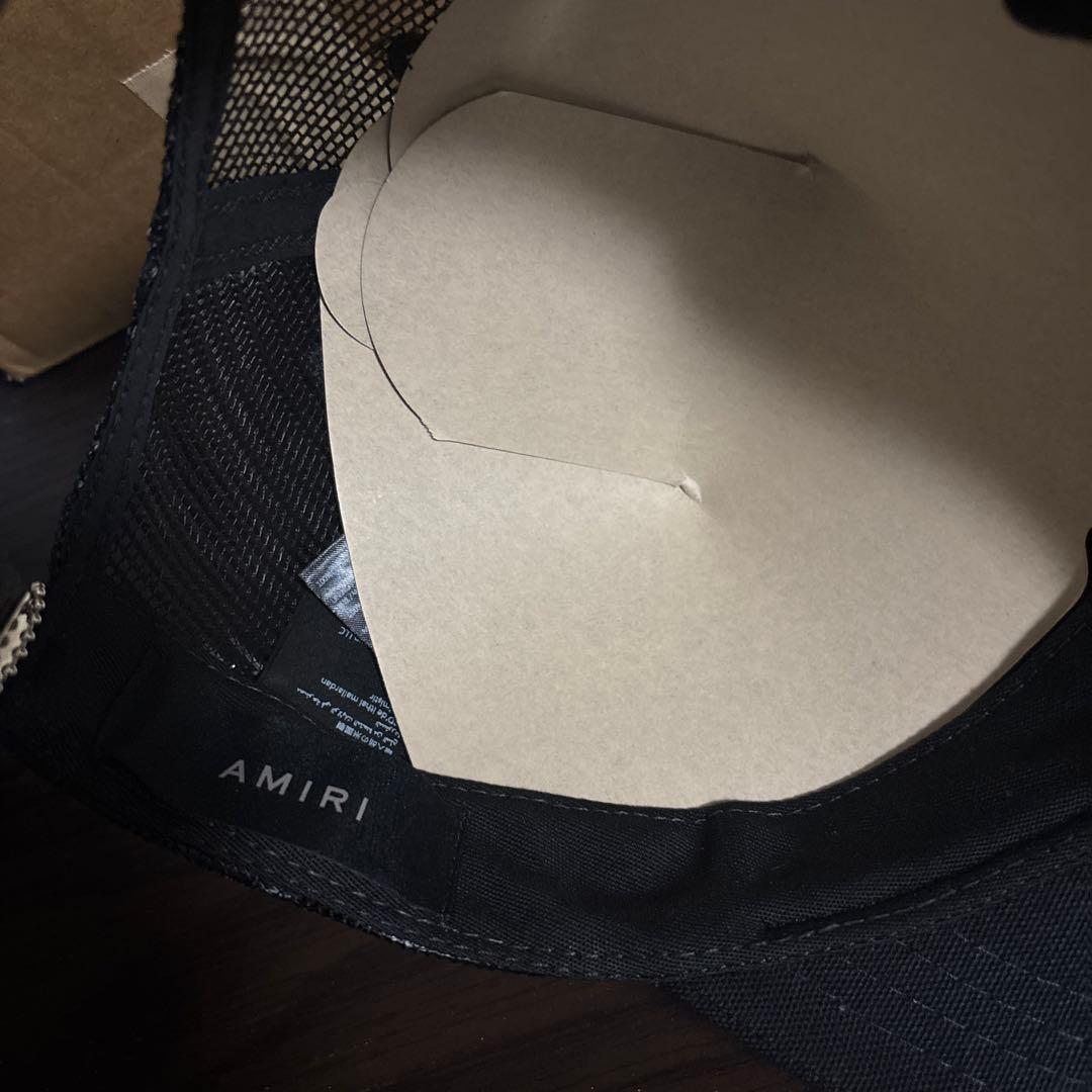 【値下げ可能!】新品未使用 AMIRI メッシュ キャップ 確実正規品