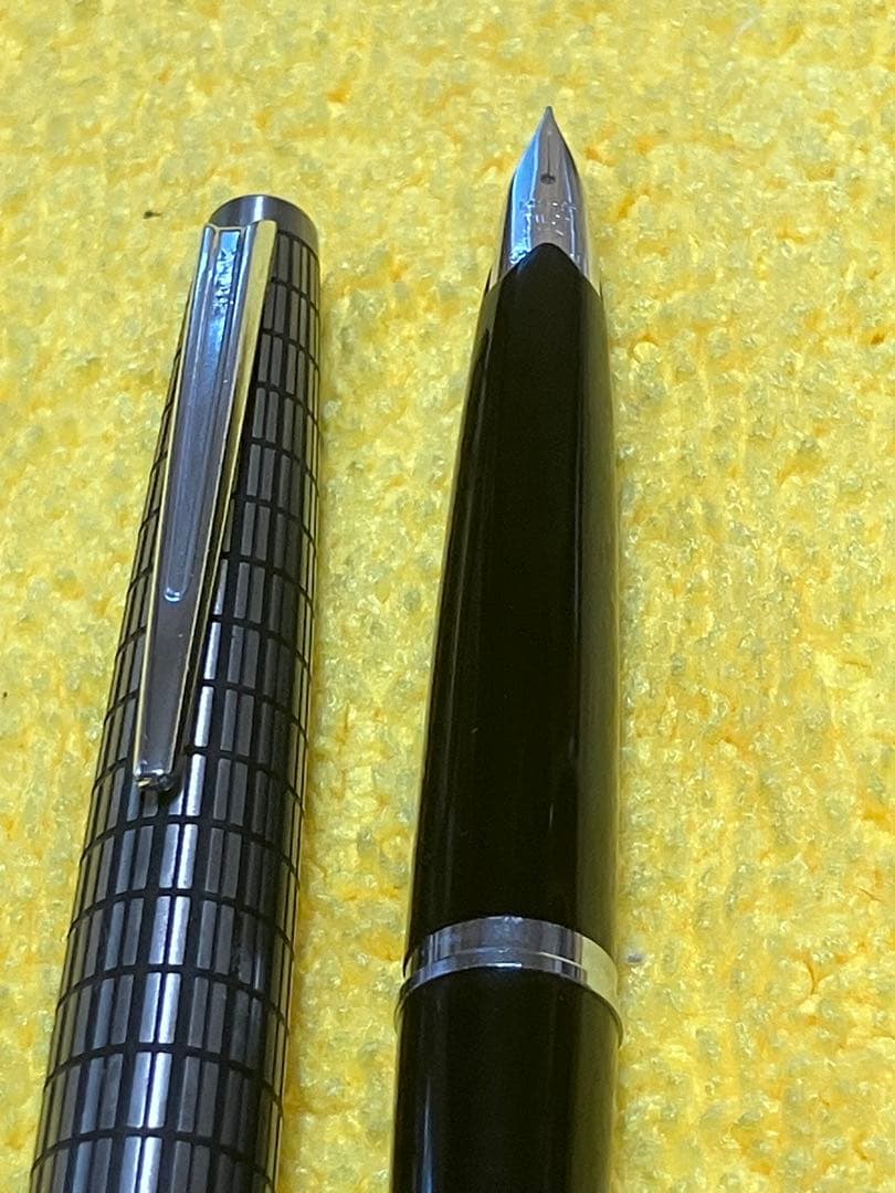 新品　パイロット PILOT エリート Elite 万年筆 半格子 蝕刻 セット