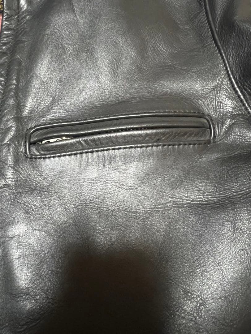 Indian レザージャケット サイズ38