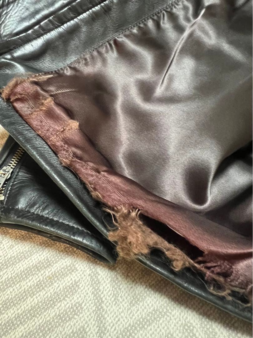 Indian レザージャケット サイズ38