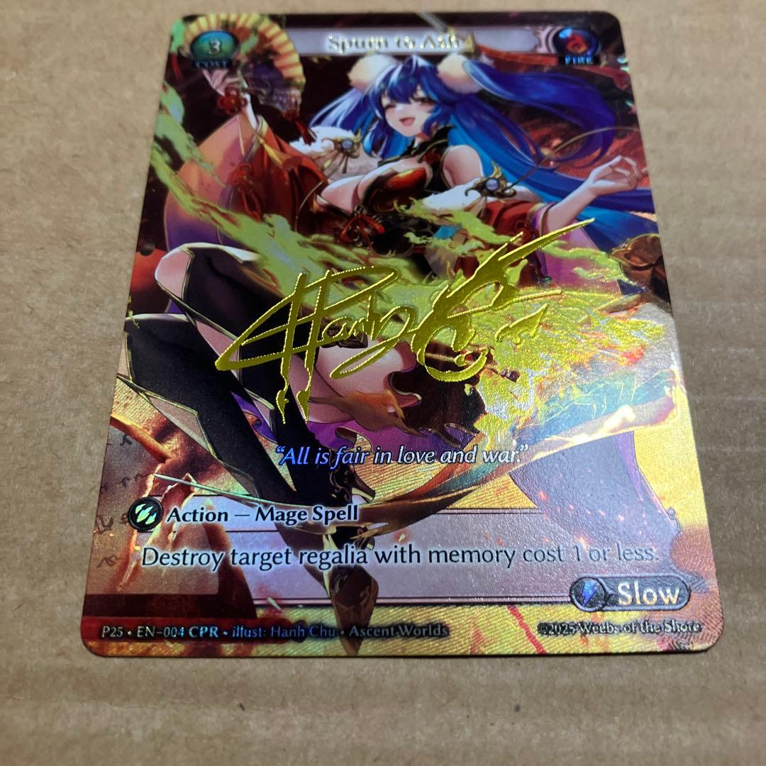 その他 Grand Archive TCG CPR Spurn to Ash P25