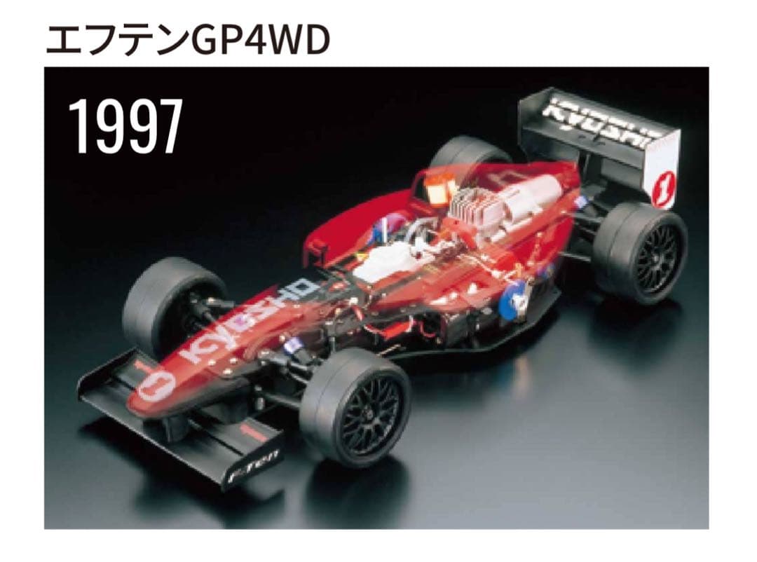 京商　エフテンGP 4WD エンジンラジコンカー　F1GP