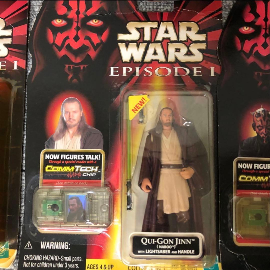 スター・ウォーズ エピソード1 フィギュアセット18個、ファルコン