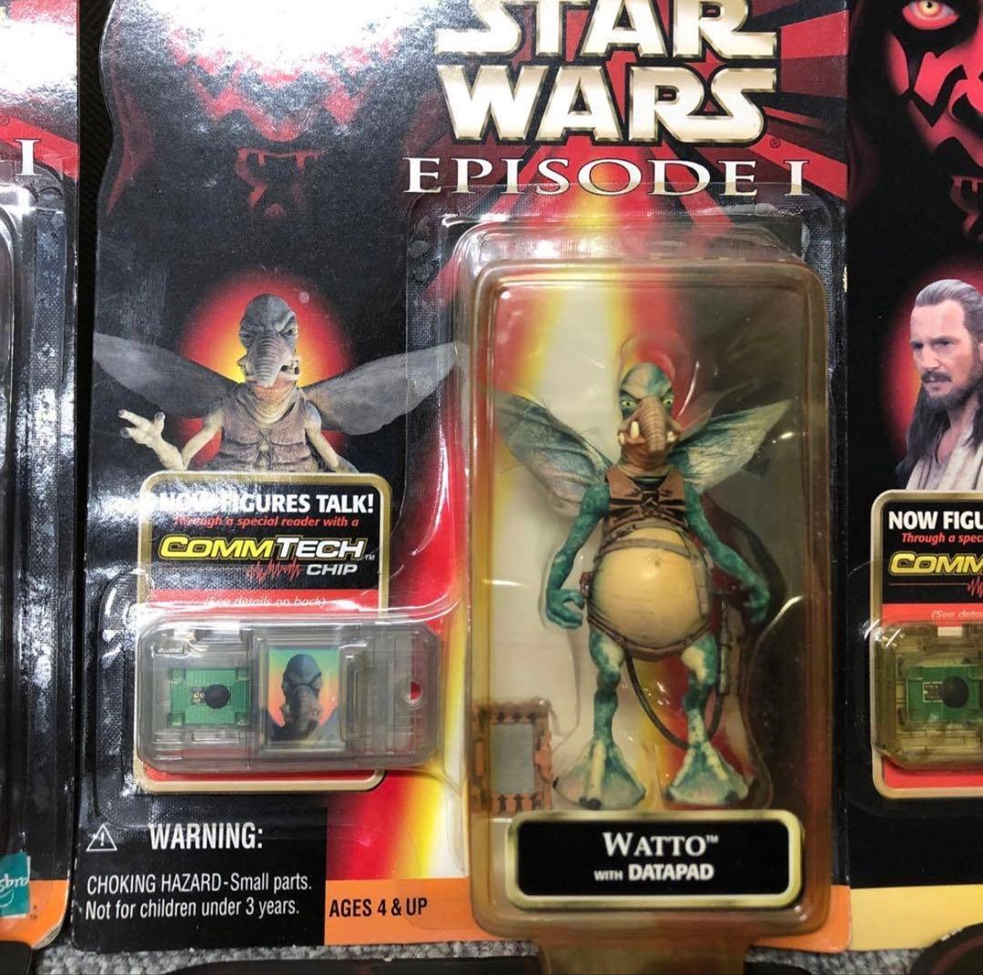 スター・ウォーズ エピソード1 フィギュアセット18個、ファルコン