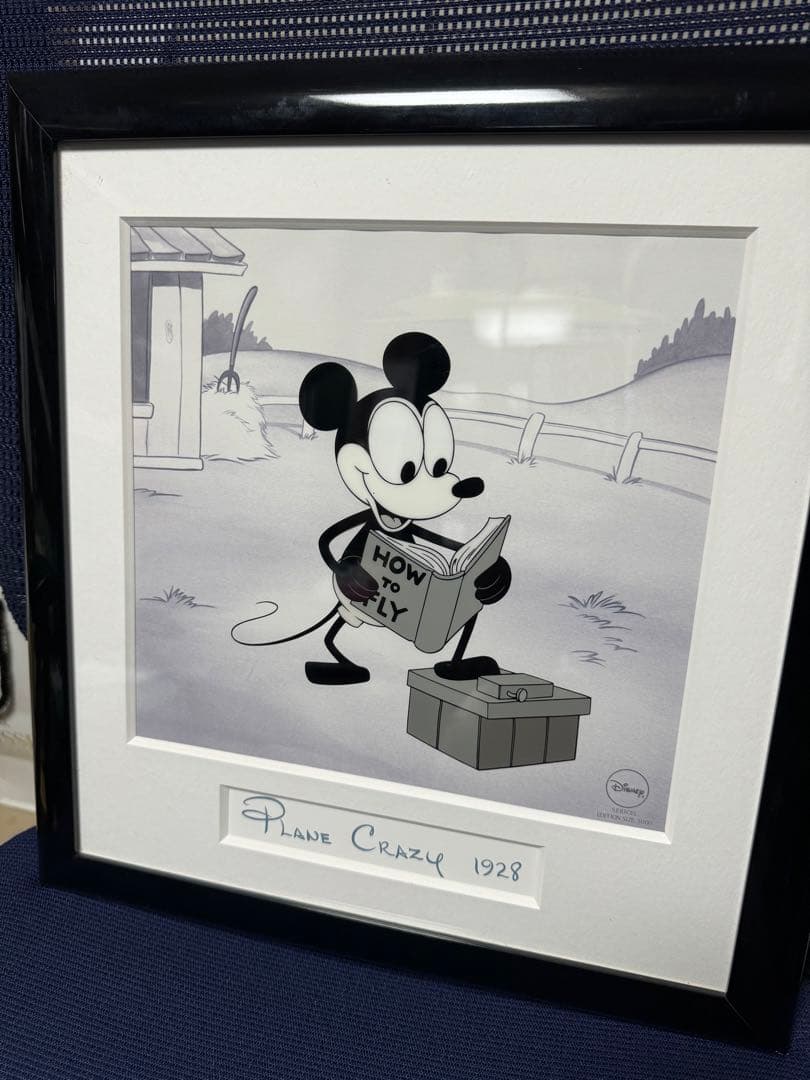 ディズニー セル画 Plane Crazy 1928