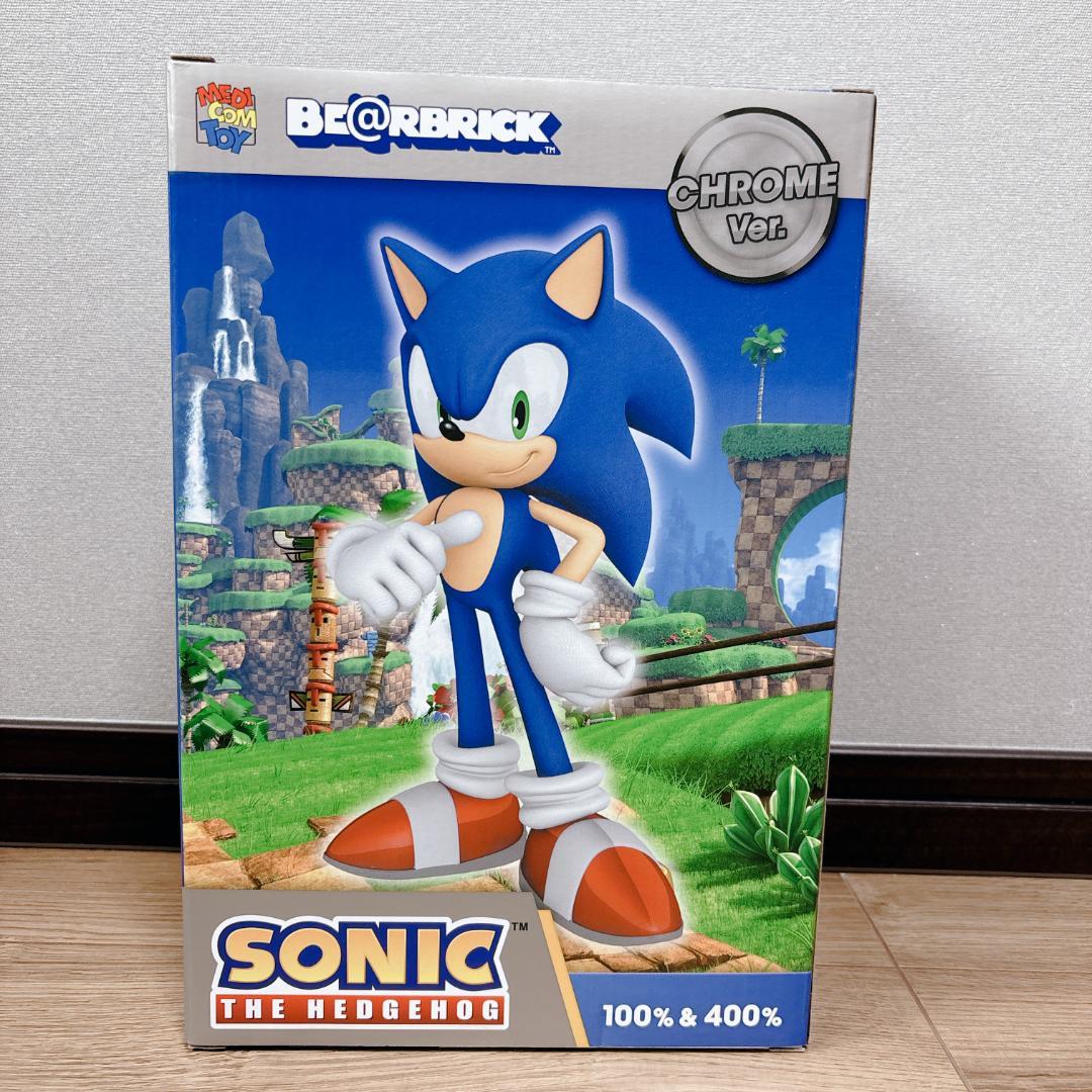 【新品未開封】BE@RBRICK ソニック クローム Ver. ベアブリック