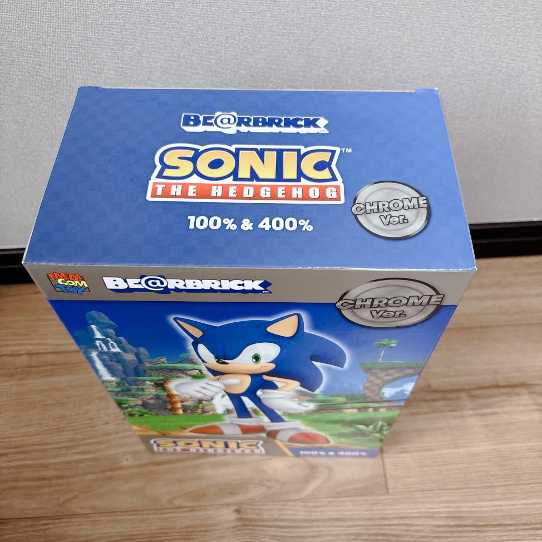 【新品未開封】BE@RBRICK ソニック クローム Ver. ベアブリック