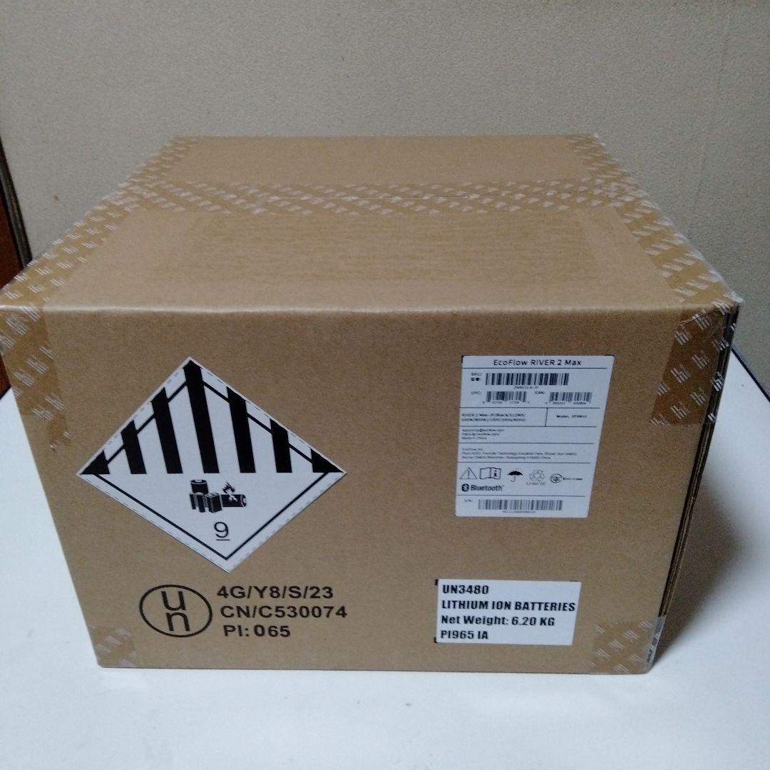 新品EcoFlow  2 Max ポータブル電源ZMR610-B-JP