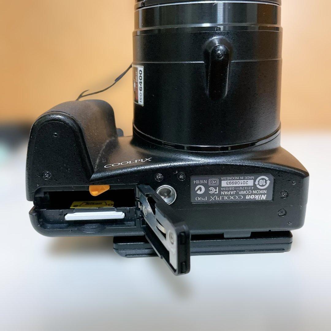 Nikon COOLPIX P90 デジタルカメラ バッテリー SDカード付き
