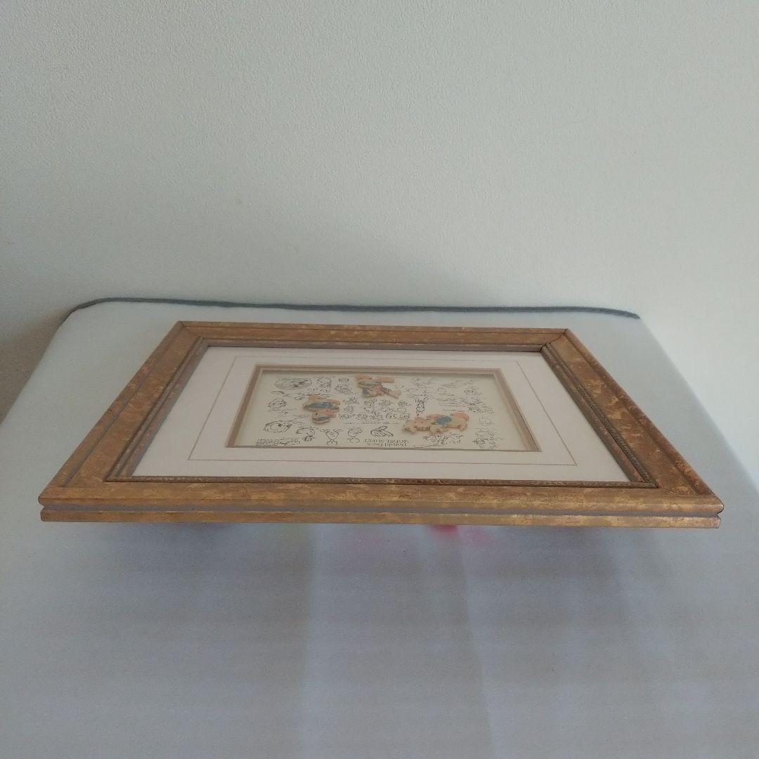 Disney ダック 限定版アート 2038/7500