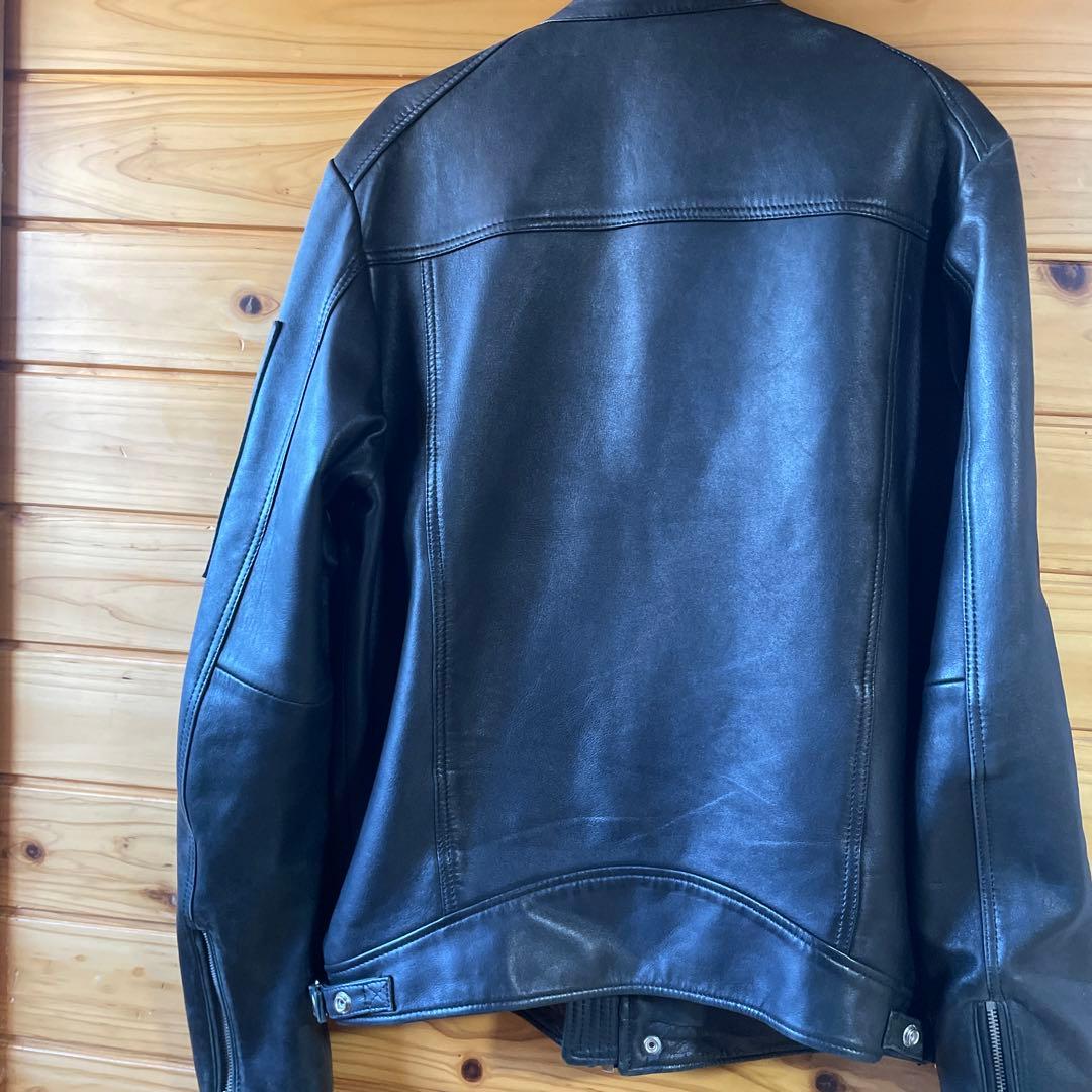 ディーゼル　ライダース　羊革　L