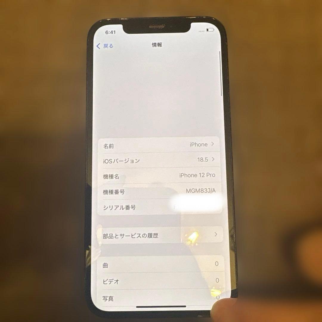 12日限定Apple iPhone 12 Pro パシフィックブルー箱ケース付き