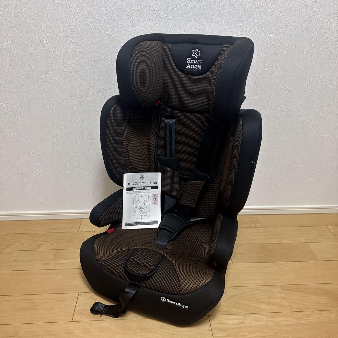 【美品】SmartAngel ハーネスジュニア FIX-BR ISOFIX