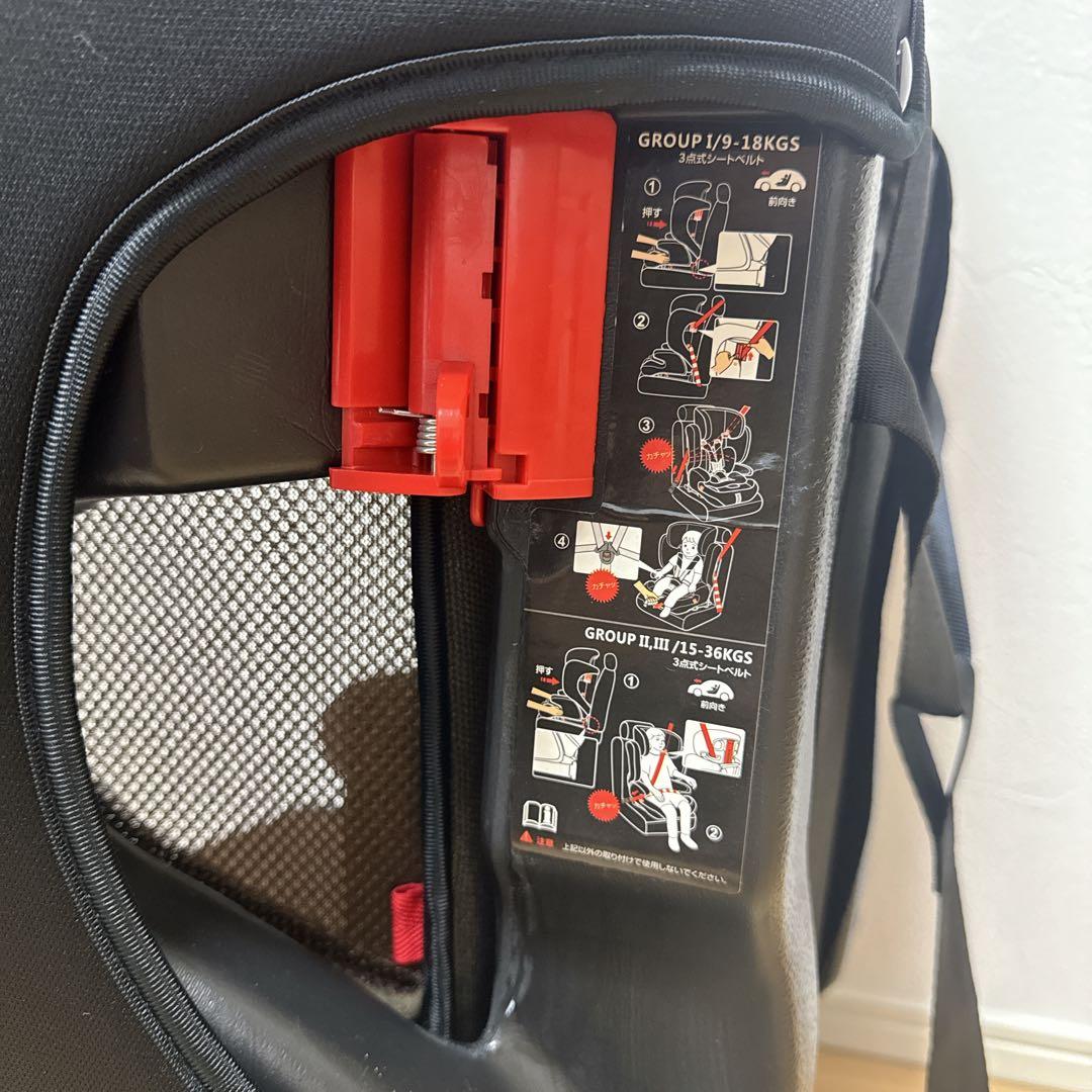 【美品】SmartAngel ハーネスジュニア FIX-BR ISOFIX