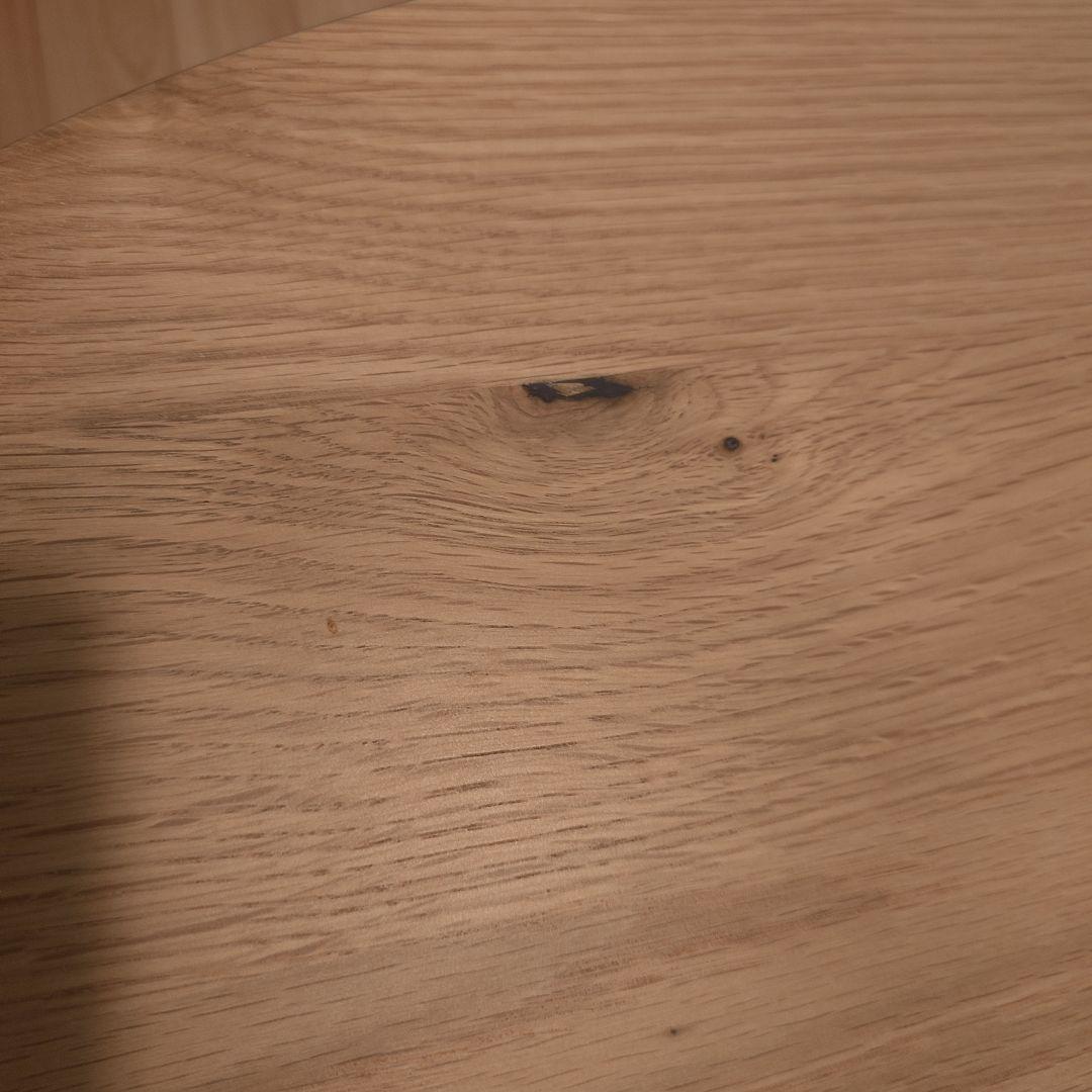 こたつ　木製テーブル 楕円型　ナチュラルウッド　リビングテーブル