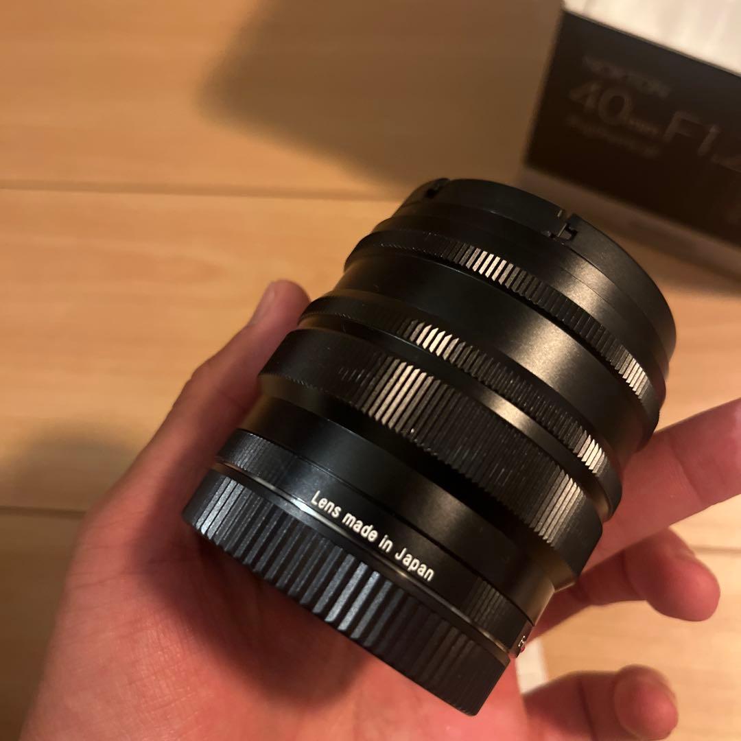 Voigtländer Nokton 40mm F1.2 SE Eマウントレンズ