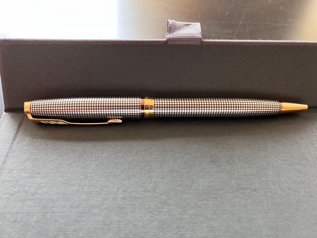 パーカー ソネット シズレ スターリングシルバー GT ボールペン