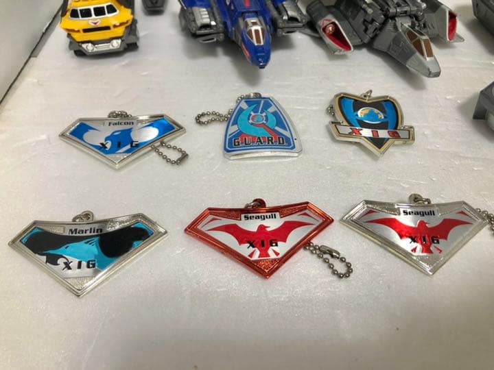 ウルトラマンガイア　ＸＩＧ　メカとエンブレムまとめてセット‼️