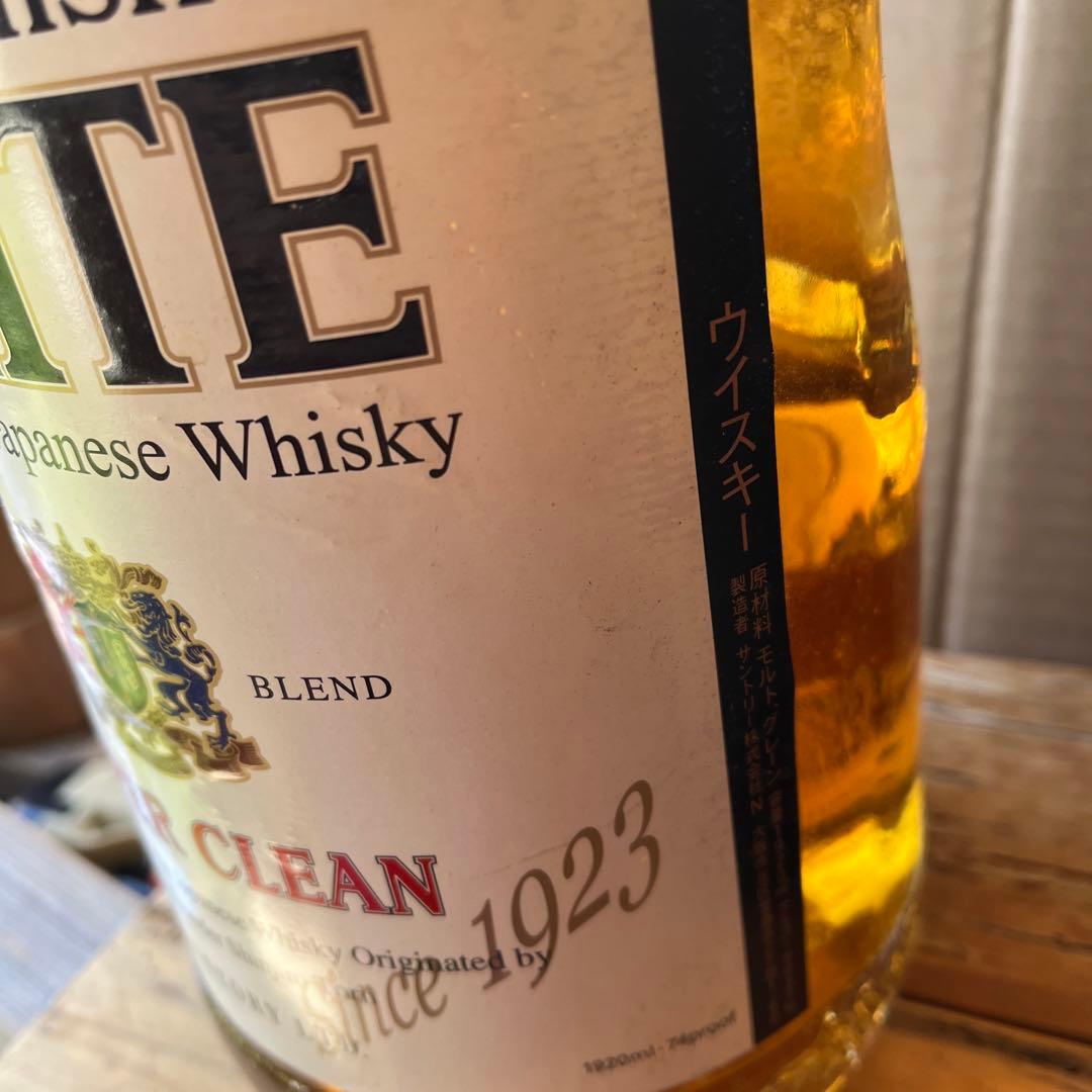 サントリーウイスキーWHITEスーパークリーン