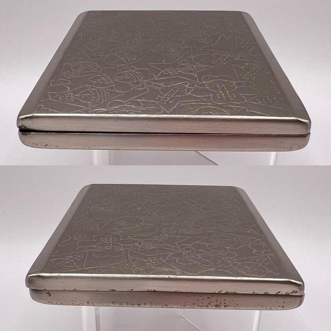 【廃盤】 vivienne westwood シガレットケース　シルバー　オーブ