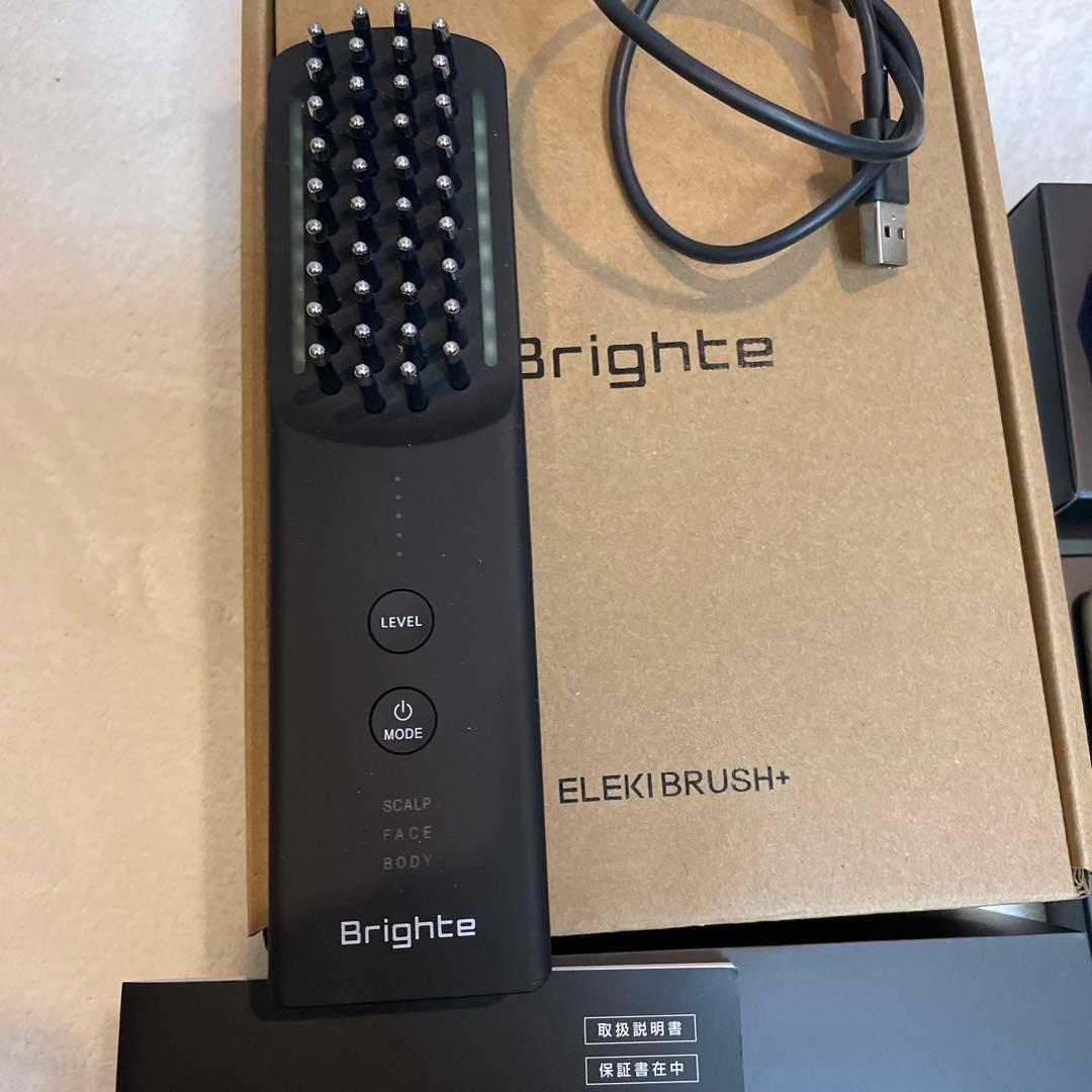 最新版bright エレキブラシ+エレキコンボ&スカルプブラシ&リフトパック