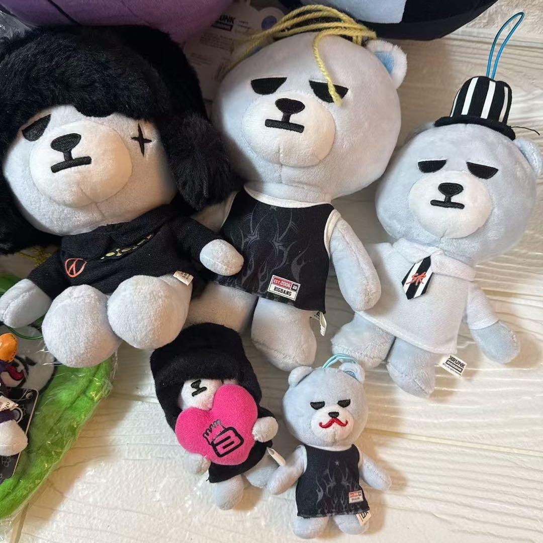 26点　BIGBANG KRUNK ぬいぐるみセット　TOP タプ　まとめ売り