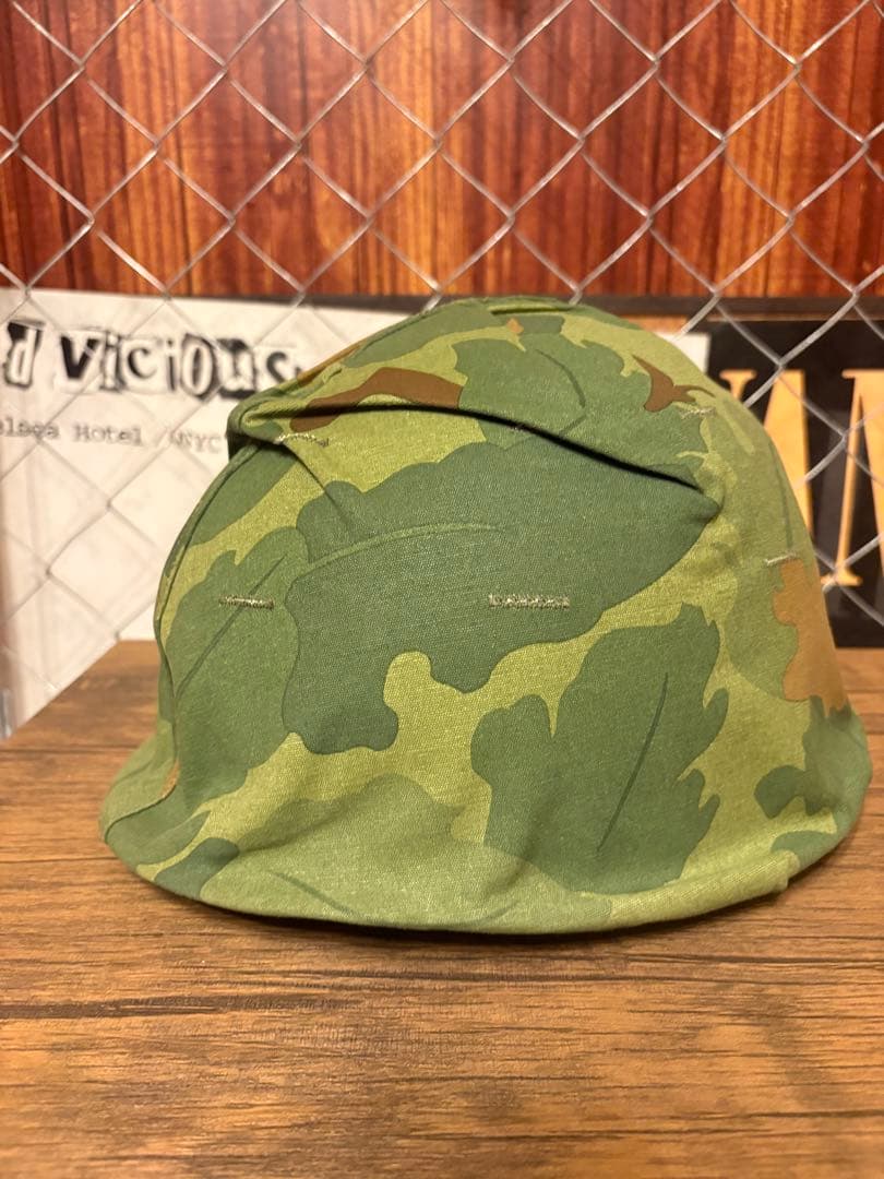 レア！！アメリカ軍　M1ヘルメット　二重構造　鉄製　ミリタリー　サバゲー