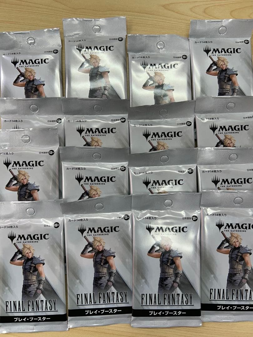 【未開封】mtg 日本語版 ファイナルファンタジー プレイブースター 16パック