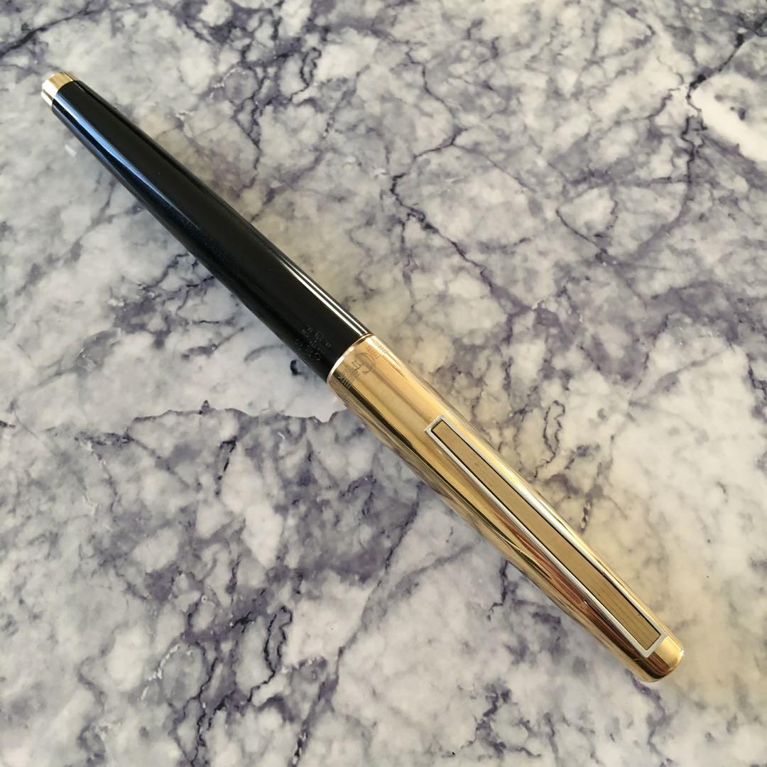 #0100 オーバーホール済 レア 万年筆 パイロット PILOT 14k