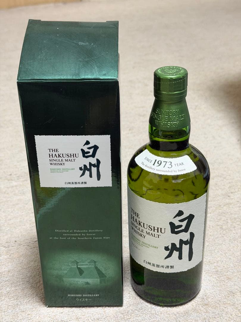 白州 シングルモルトウイスキー 1973年製造　[新品、未開封]