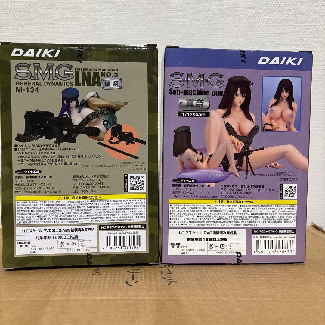 ダイキ工業製スケールフィギュア2体セット