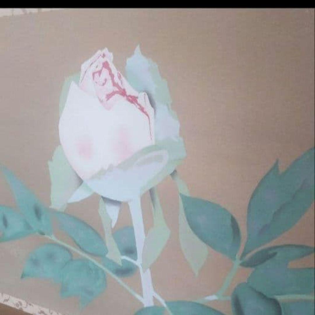 81*Z301絵画 日本画掛軸 奥村土牛 茶掛け 骨董 骨董品