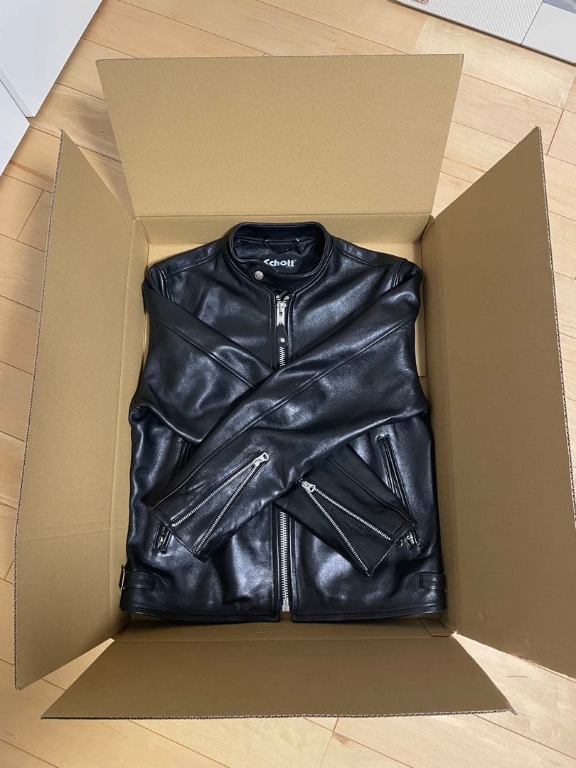 ショット　シングルライダース　70’S SINGLE RIDERS ブラック　M