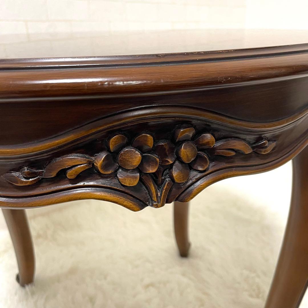 カリモク　ドマーニシリーズ　GMGH520○ / ルイ15世 丸型サイドテーブル