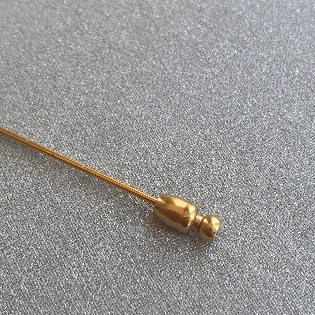専用です　　【未使用美品】エルメス　ピンブローチ　ゴールド　アクセサリー