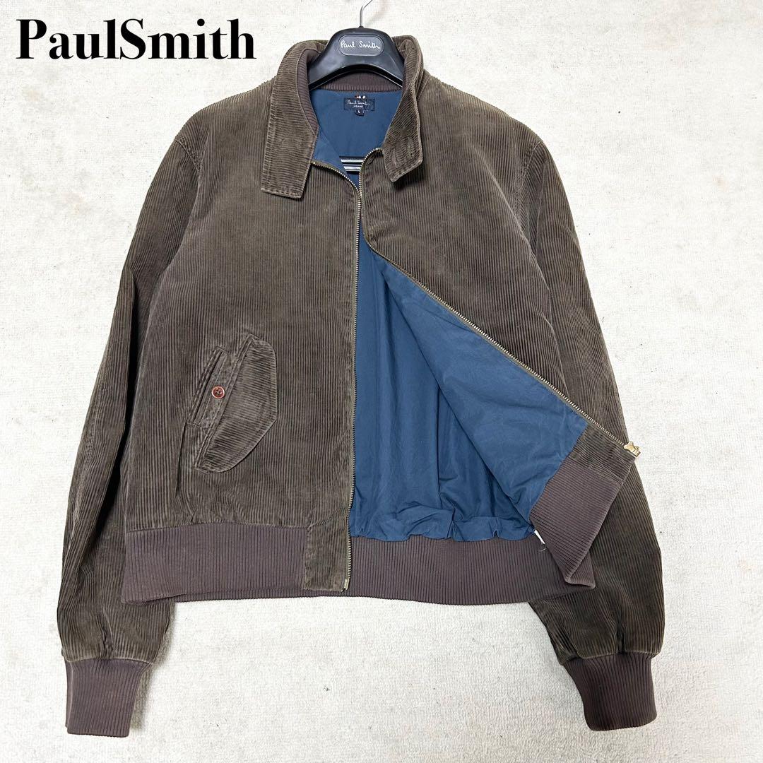 希少　ポールスミス　コーデュロイスウィングトップ　ハリントンジャケット　ブルゾン