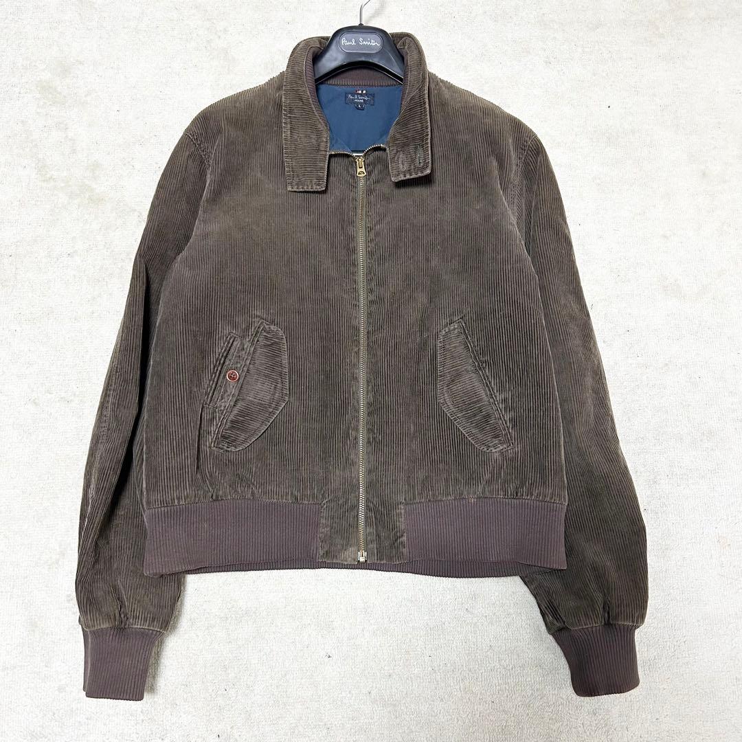 希少　ポールスミス　コーデュロイスウィングトップ　ハリントンジャケット　ブルゾン