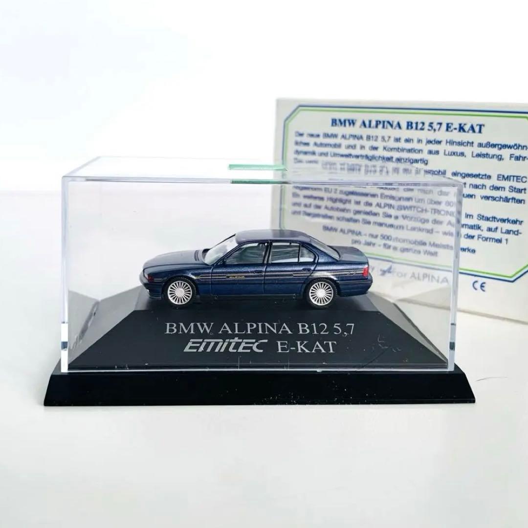 未使用　シリアルNo　BMW アルピナ B12 5.7 E-KAT ミニカー