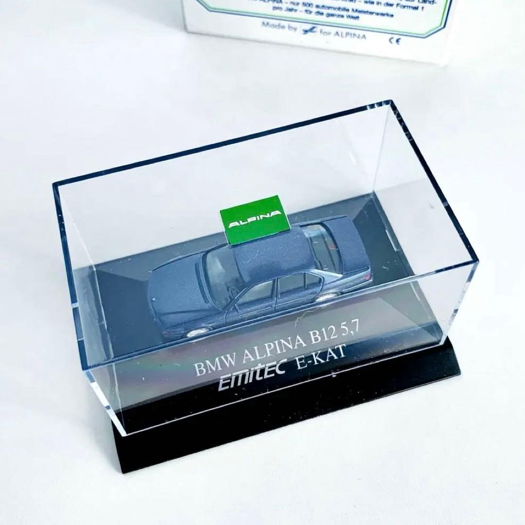 未使用　シリアルNo　BMW アルピナ B12 5.7 E-KAT ミニカー