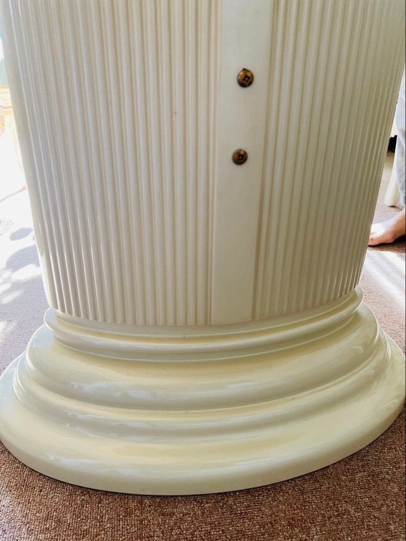 サルタレッリフローレンス ダイニングテーブルアイボリー イタリア 145cm