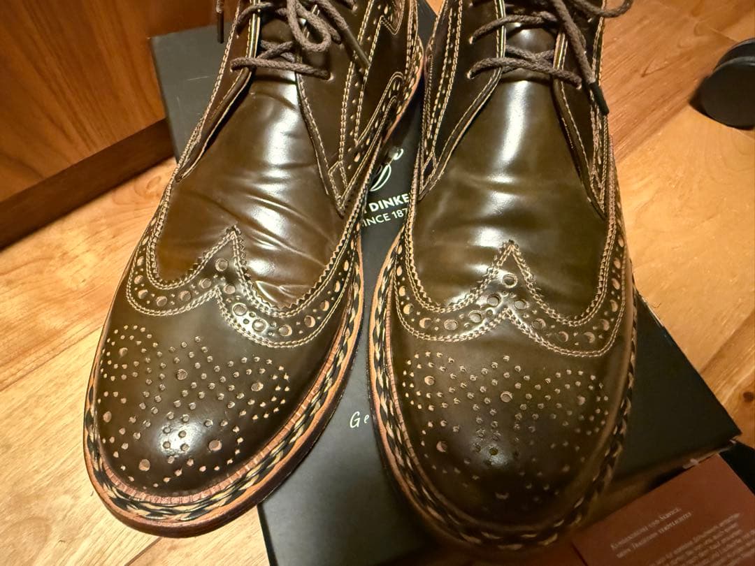 ハインリッヒディンケラッカー BUDA / ブダ　UK8 コードバン