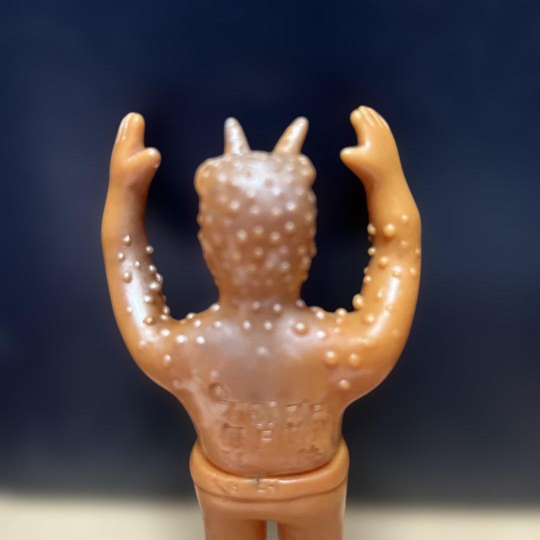 ⚠️レア　仮面ライダー　ガマギラー　ミニソフビ　旧バンダイ　ポピー　当時物