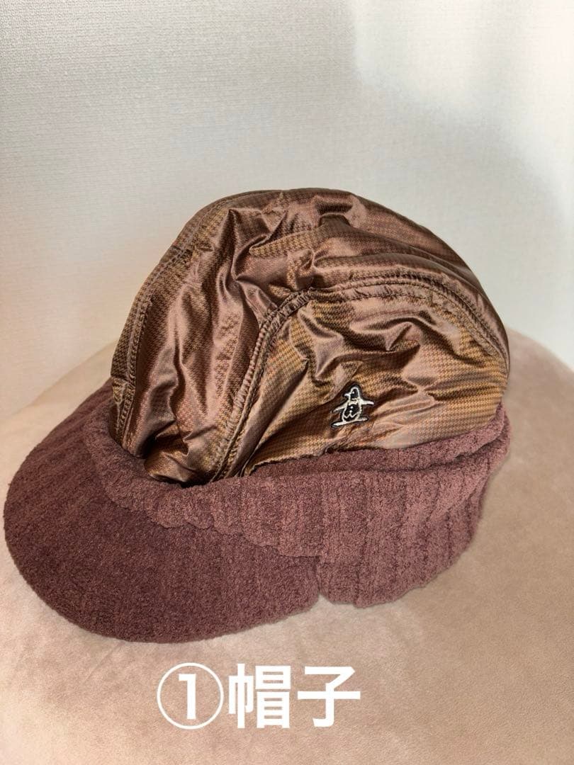 【マンシングウェア】冬ゴルフ小物3点セット